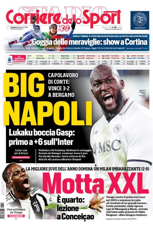 Prime Pagine Sportive Nazionali - 19 gennaio 2025 28 corriere