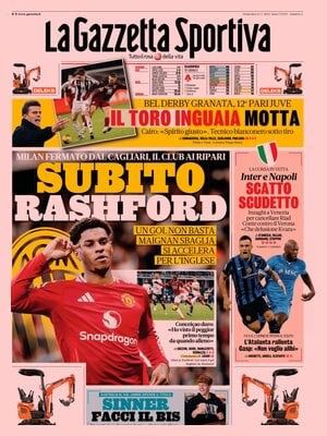 Prime Pagine Sportive Nazionali - 12 gennaio 2025 26 gazzetta 3