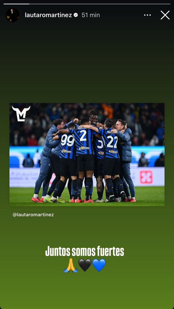 Lautaro Martinez rompe il silenzio post Supercoppa: messaggio da leader alla squadra - FOTO 26 lautaro social