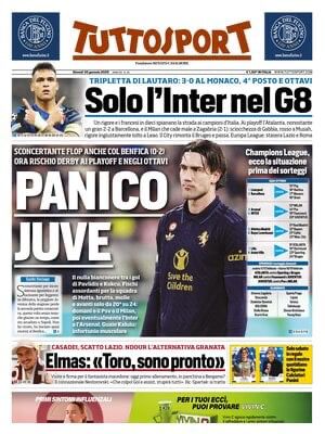 Le Prime Pagine Sportive Nazionali - 30 gennaio 2025 29 tuttosport 24
