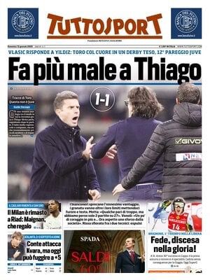 Prime Pagine Sportive Nazionali - 12 gennaio 2025 28 tuttosport 9