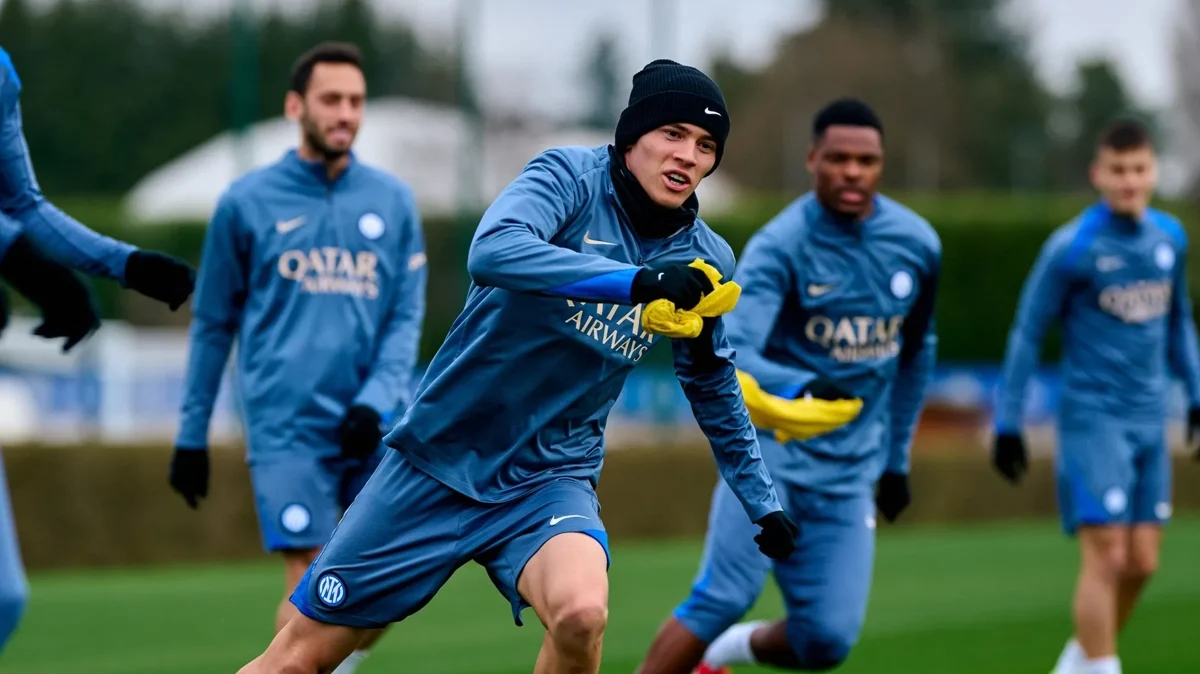 Allenamento Inter