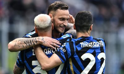 Arnautovic Dimarco Mkhitaryan Inter Udinese