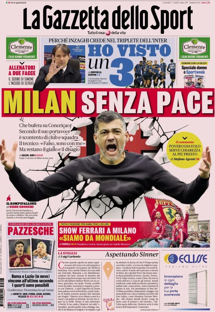 la gazzetta dello sport 031513376