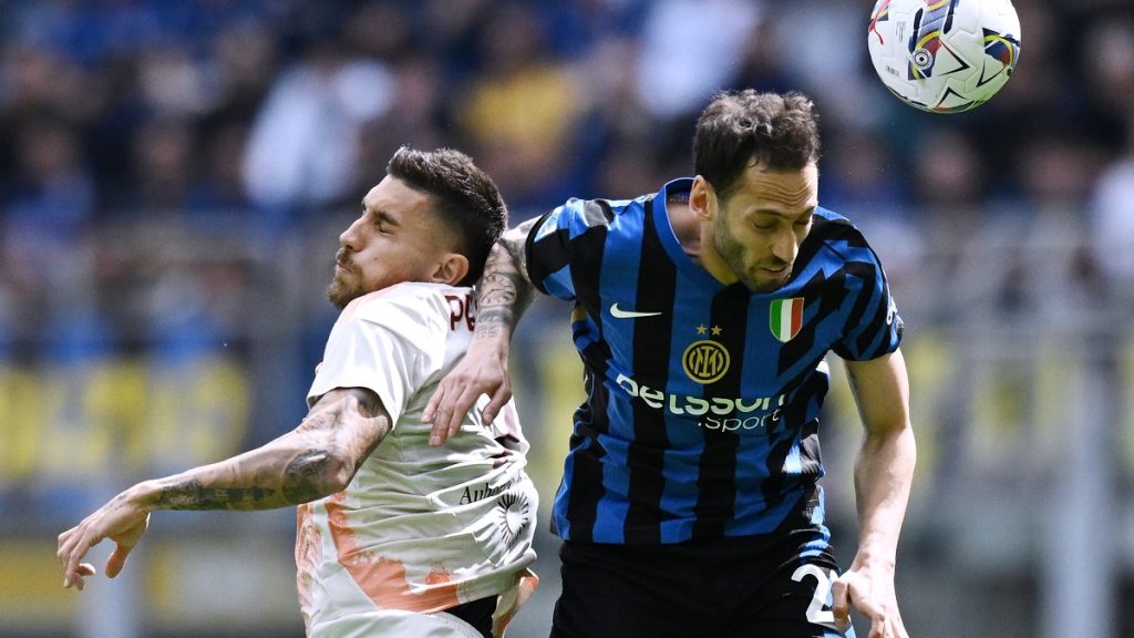 Roma Inter, i precedenti sorrido ai... gol! Sfida da record per le marcature: è il confronto più prolifico della storia! 1 Calhanoglu Pellegrini