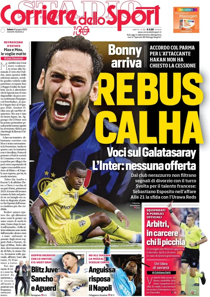 Prime Pagine Sportive Nazionali – 21 giugno 2025 29 image 65