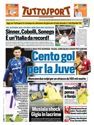 Le Prime Pagine Sportive Nazionali - 6 luglio 2025 29 image 5