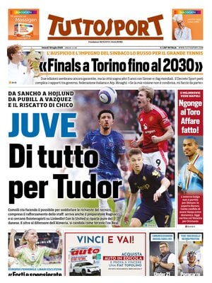 Le prime pagine sportive nazionali – 18 luglio 2025 27 tuttosport 021204776