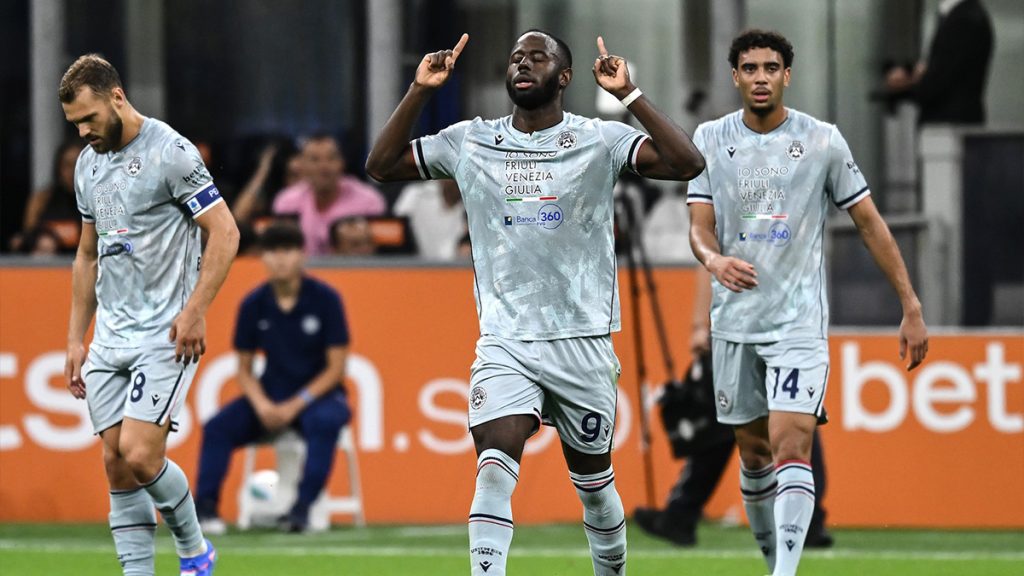 Davis a Dazn: «Sono molto felice, devo giocare bene per la squadra» 1 Davis Inter Udinese