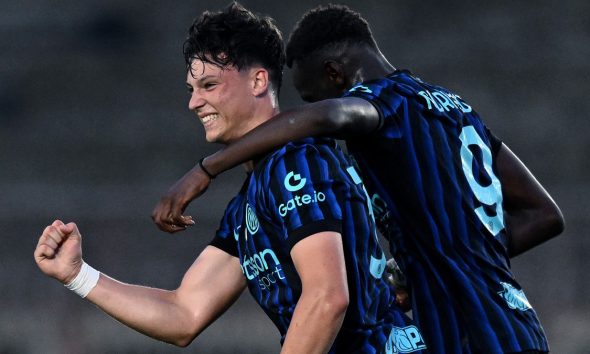 Esultanza Inter Primavera Cagliari 1