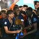 Inter Primavera festeggiamenti Supercoppa