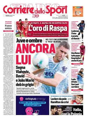 Le Prime Pagine Sportive Nazionali – 3 agosto 2025 29 corriere dello sport 021209834