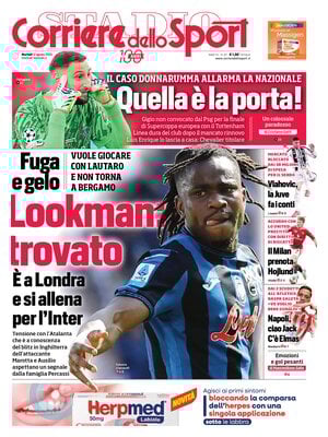 Le Prime Pagine Sportive Nazionali – 12 agosto 2025 28 corriere dello sport 070819245