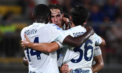 esultanza Monza Inter