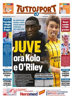 Le Prime Pagine Sportive Nazionali – 12 agosto 2025 27 tuttosport 021202796