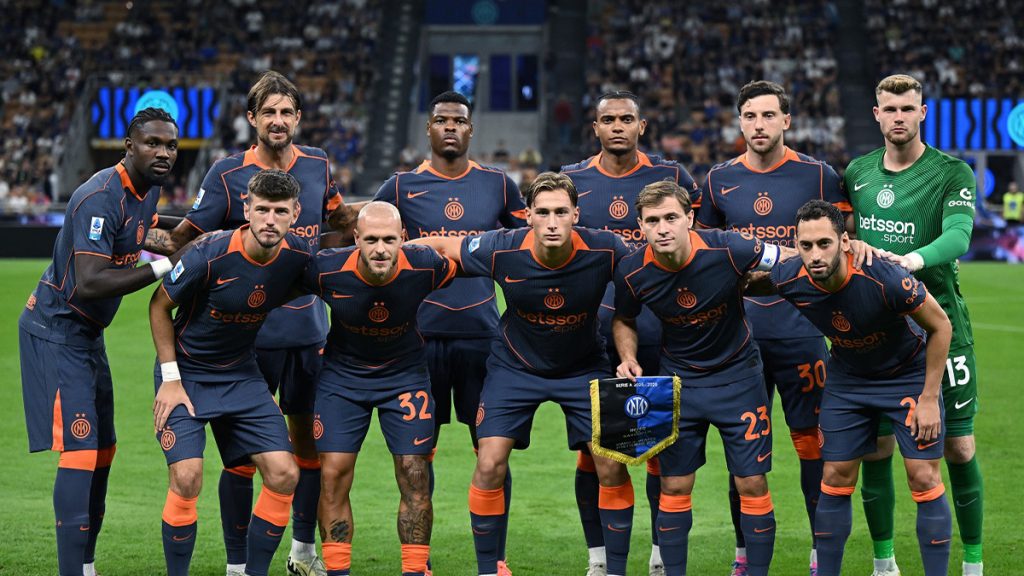 Formazione Inter Sassuolo terza maglia