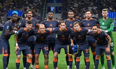 Formazione Inter Sassuolo terza maglia