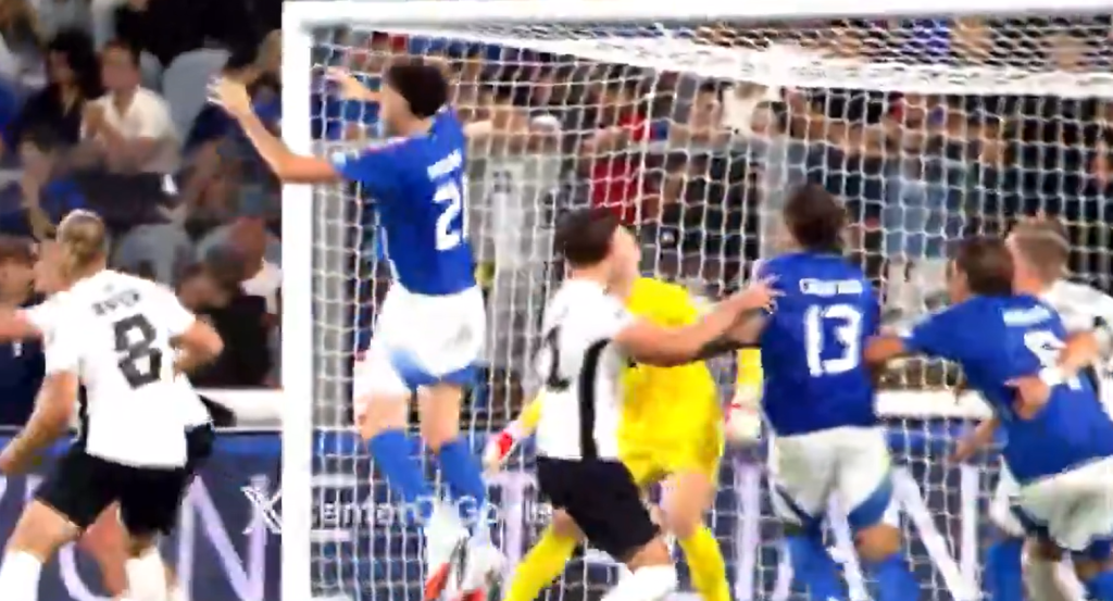 Gol Bastoni, goleada a Bergamo dell'Italia contro l'Estonia: 5-0 il punteggio! - VIDEO 1 Screenshot 2025 09 05 223921