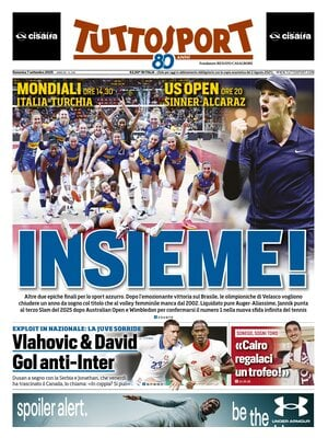Le Prime Pagine Sportive Nazionali – 7 settembre 2025 29 image 11