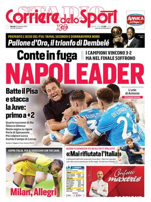 Le Prime Pagine Sportive Nazionali – 23 settembre 2025 28 image 26