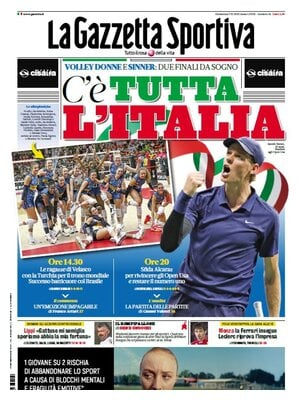 Le Prime Pagine Sportive Nazionali – 7 settembre 2025 27 image 9