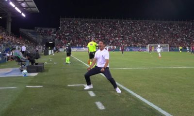 esultanza Chivu gol Pio Esposito