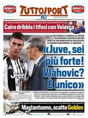 Le Prime Pagine Sportive Nazionali – 12 settembre 2025 27 tuttosport 021203232