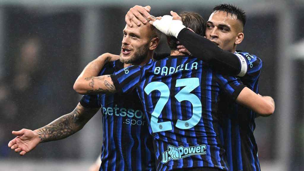 Barella Dimarco Lautaro
