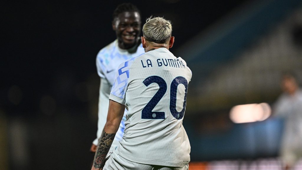 Alcione Inter U23 1-2, i nerazzurri di Vecchi si aggiudicano il derby lombardo e volano in classifica: decide la doppietta di La Gumina! 1 Esultanza La Gumina Alcione Inter