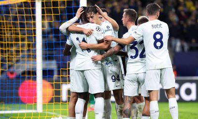 Esultanza Pio Esposito Union SG Inter