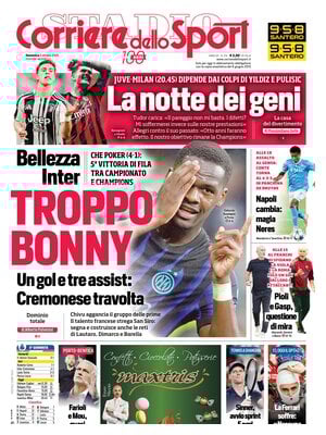 Le Prime Pagine Sportive Nazionali – 5 ottobre 2025 28 corriere dello sport 0212095e7