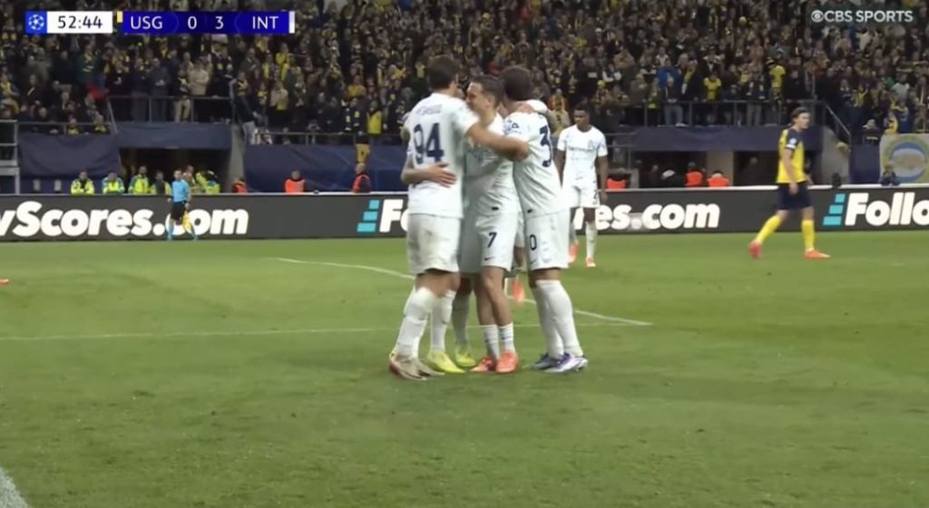 Gol Calhanoglu, rigore perfetto per il turco che firma la rete dello 0-3 e chiude virtualmente i giochi 1 gol calha union sg