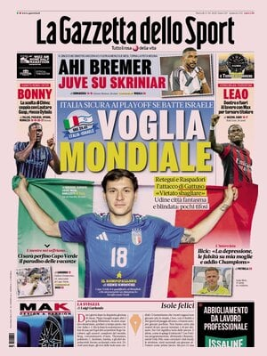 Le Prime Pagine Sportive Nazionali – 14 ottobre 2025 27 image 3
