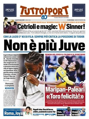 Le Prime Pagine Sportive Nazionali – 27 ottobre 2025 29 image 31