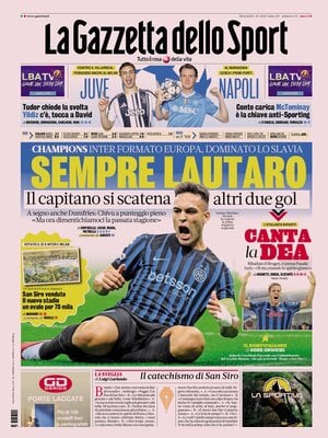 Le Prime Pagine Sportive Nazionali – 1 ottobre 2025 27 la gazzetta dello sport 062222bd8