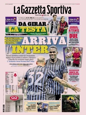 Le Prime Pagine Sportive Nazionali – 5 ottobre 2025 27 la gazzetta dello sport 0643312rz