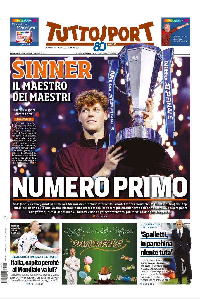 Le Prime Pagine Sportive Nazionali – 17 novembre 2025 29 1000158367 2