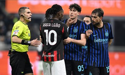Leao Bastoni Acerbi Inter Milan