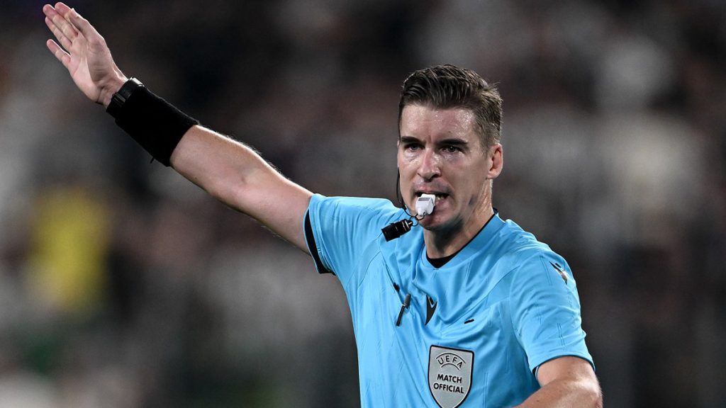 Moviola Atletico Madrid Inter, il CorSport affossa Giuliano Simeone: il voto dato all'arbitro Letexier 1 Letexier Juve Borussia Dortmund