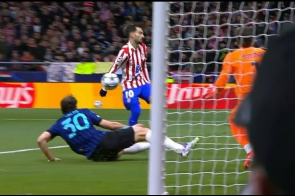 gol atletico madrid inter screen