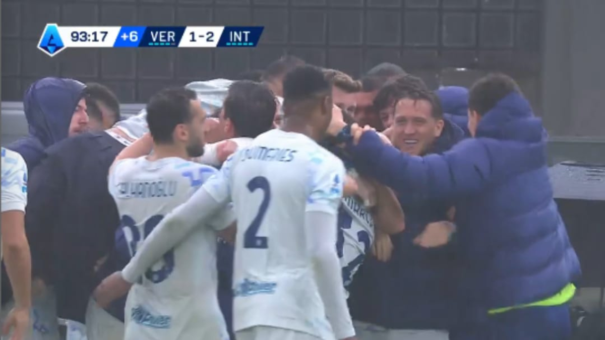 Autogol Frese! Il difensore del Verona regala i tre punti ai nerazzurri Autogol Frese! Il difensore del Verona regala i tre punti ai nerazzurri