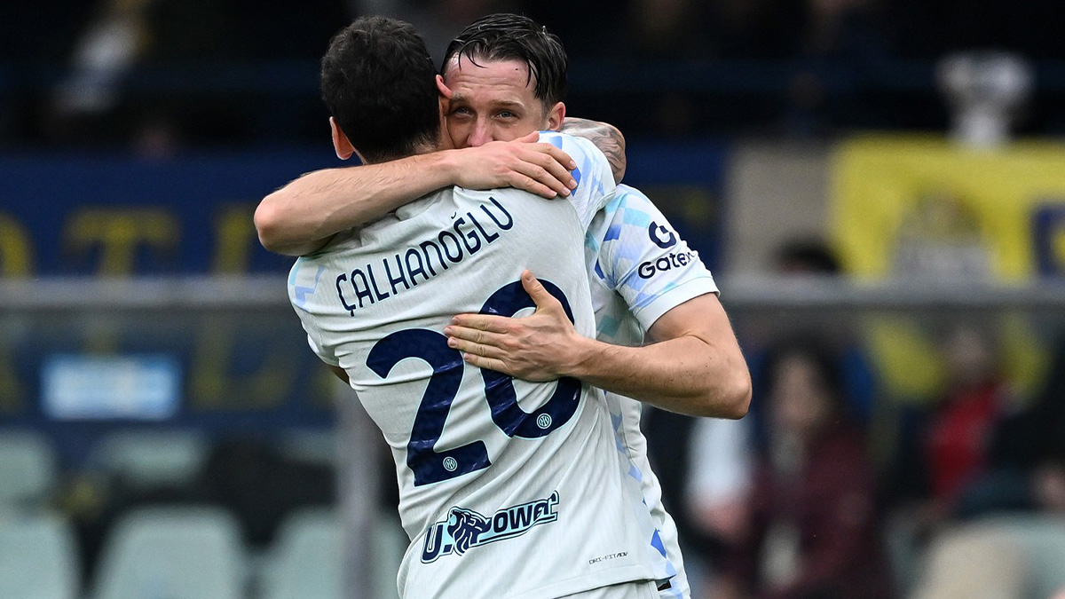 Zielinski a Dazn: «Il gol? Lo abbiamo provato in allenamento bravo Calhanoglu e anche Palombo! Chivu è un ottimo allenatore, lo seguiamo»