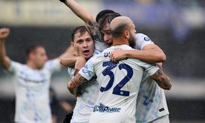 esultanza verona inter