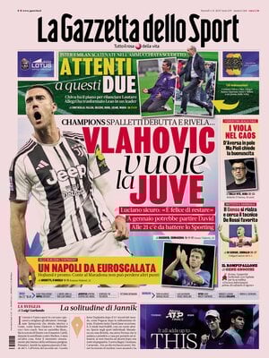 Le Prime Pagine Sportive Nazionali – 4 novembre 2025 29 la gazzetta dello sport 06500584a