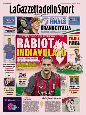 Le Prime Pagine Sportive Nazionali – 12 novembre 2025 29 la gazzetta dello sport