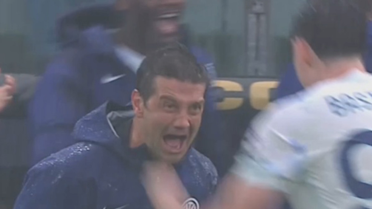 Verona Inter, la reazione euforica di Chivu all’autogol di Frese – VIDEO