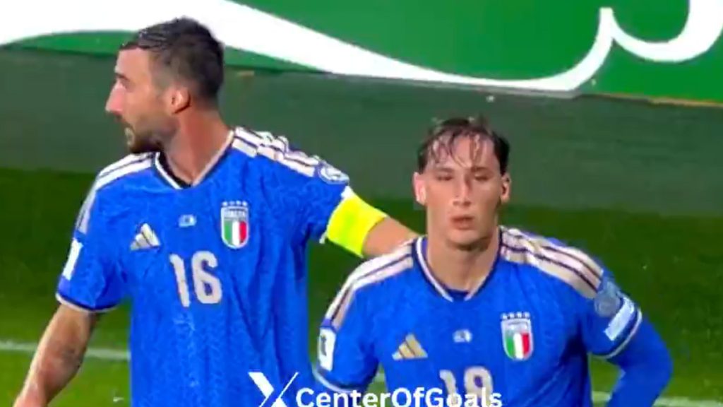 Screen gol pio esposito moldavia italia