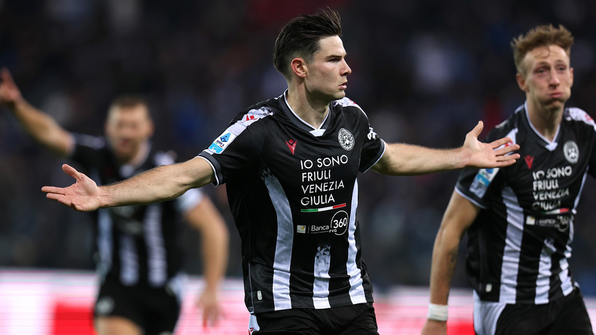 Udinese Napoli 1-0, Runjaic ferma Conte e fa l'assist a Chivu: che occasione per l'Inter! 26 Ekkelenkamp Udinese Napoli