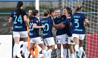 Esultanza Inter Women Milan