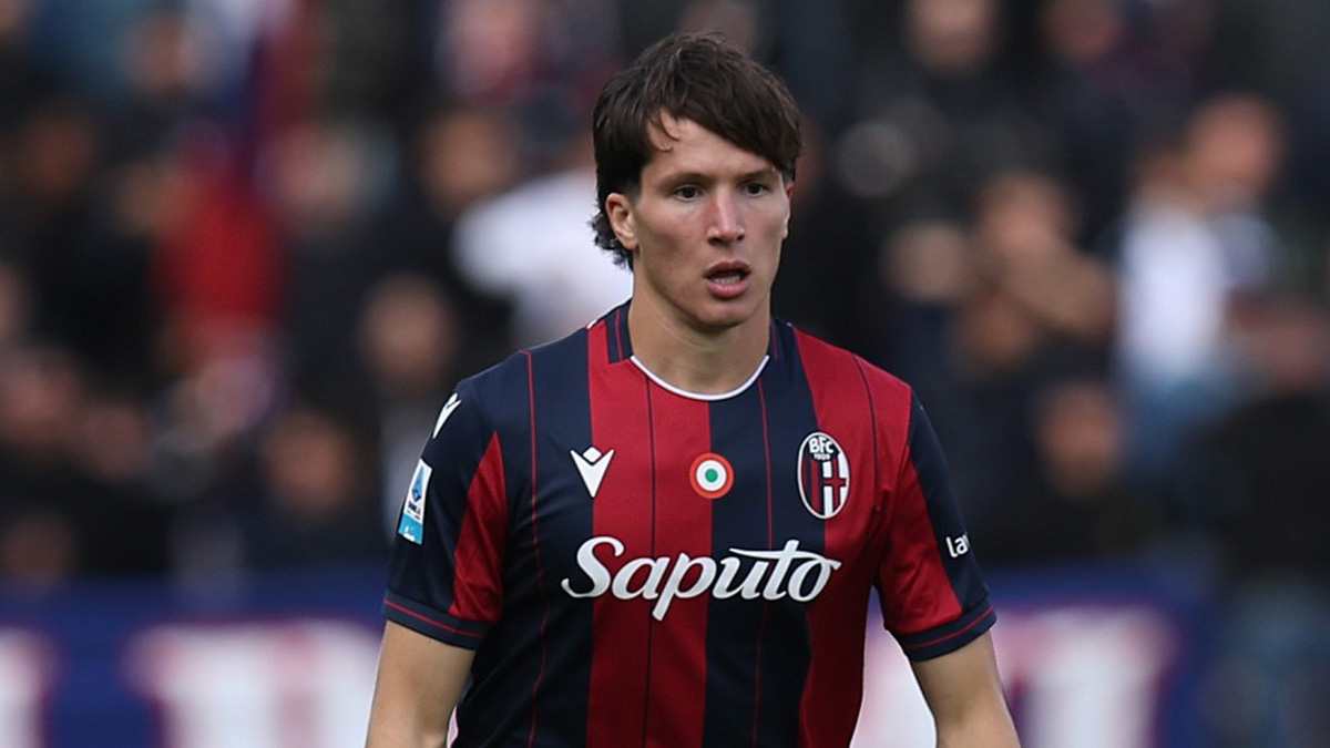 Conferenza stampa Fabbian post Bologna Inter: «Daremo il massimo per vincere la coppa, Martinez ha fatto una gran parata su di me. Ecco cos'abbiamo detto a Ravaglia» 26 Fabbian Bologna Pisa